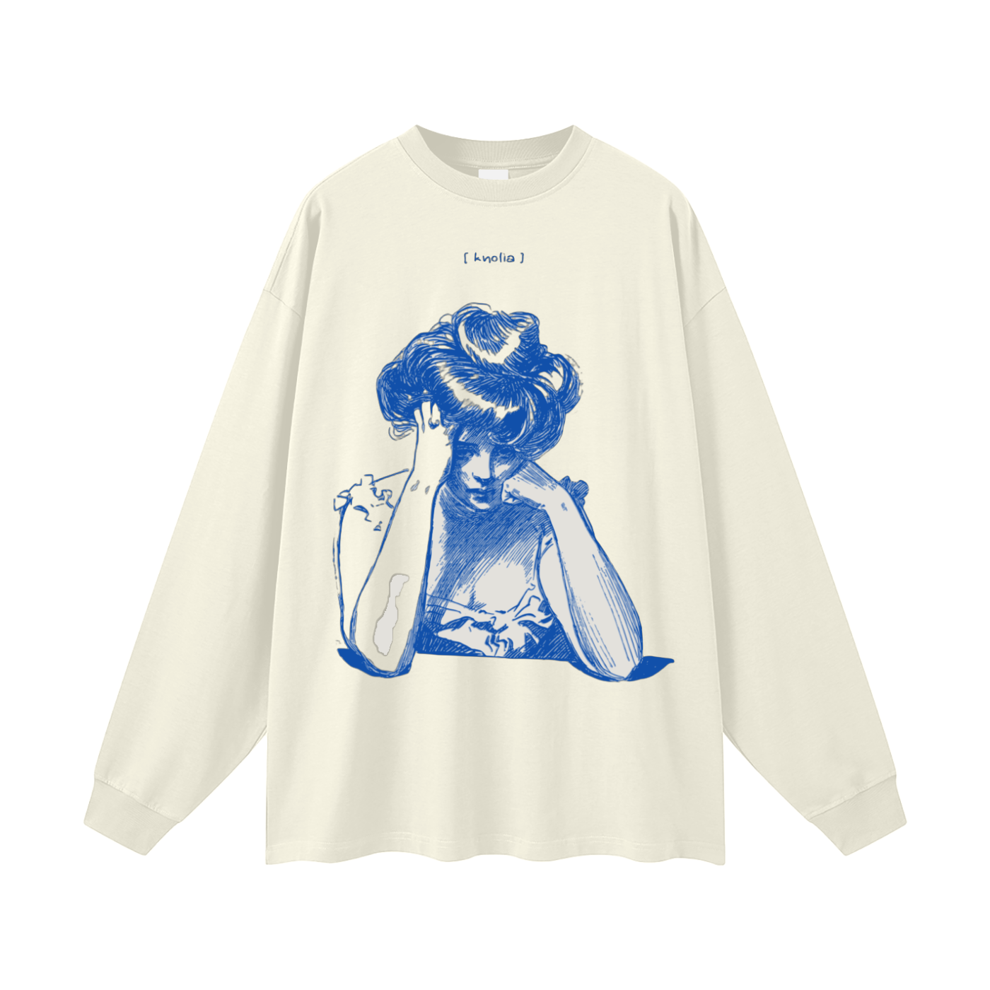 Oversized Unisex Long Sleeve T-Shirt