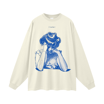Oversized Unisex Long Sleeve T-Shirt