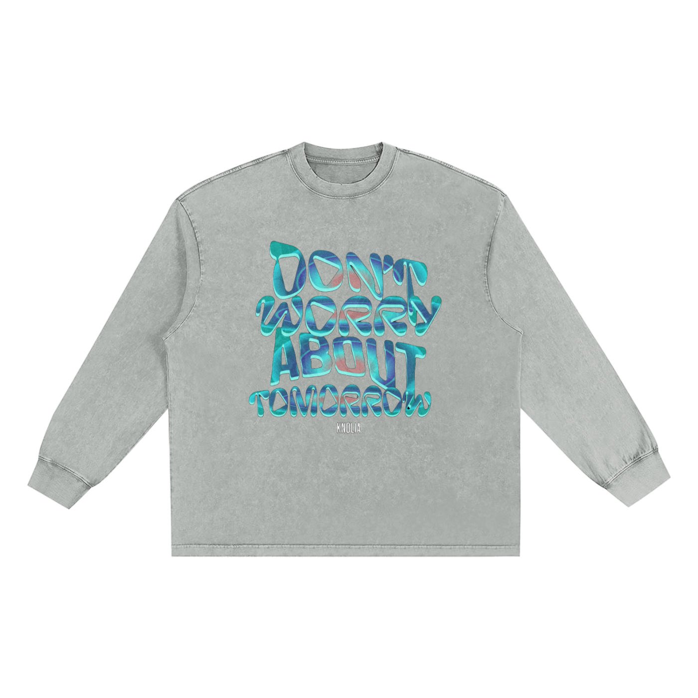 Snow Washed Frayed Edge T-Shirt