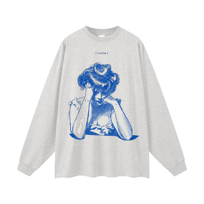 Oversized Unisex Long Sleeve T-Shirt