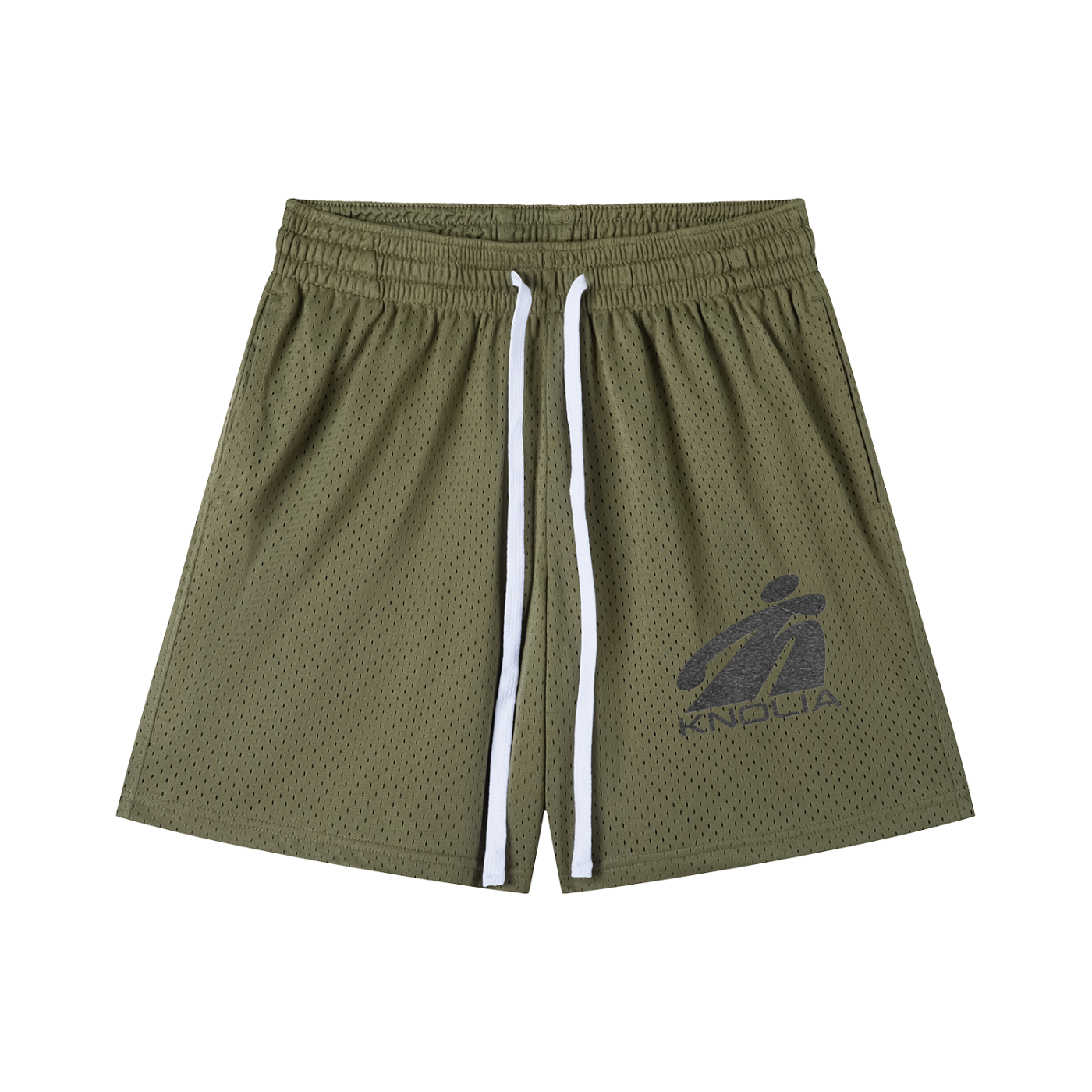 Mesh Drawstring Shorts