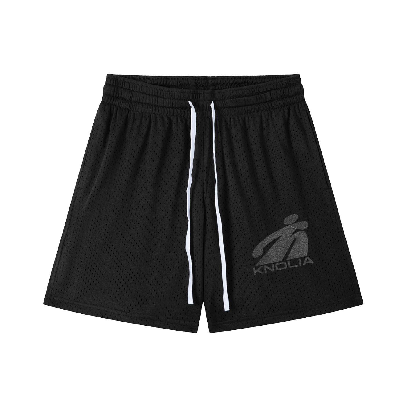 Mesh Drawstring Shorts