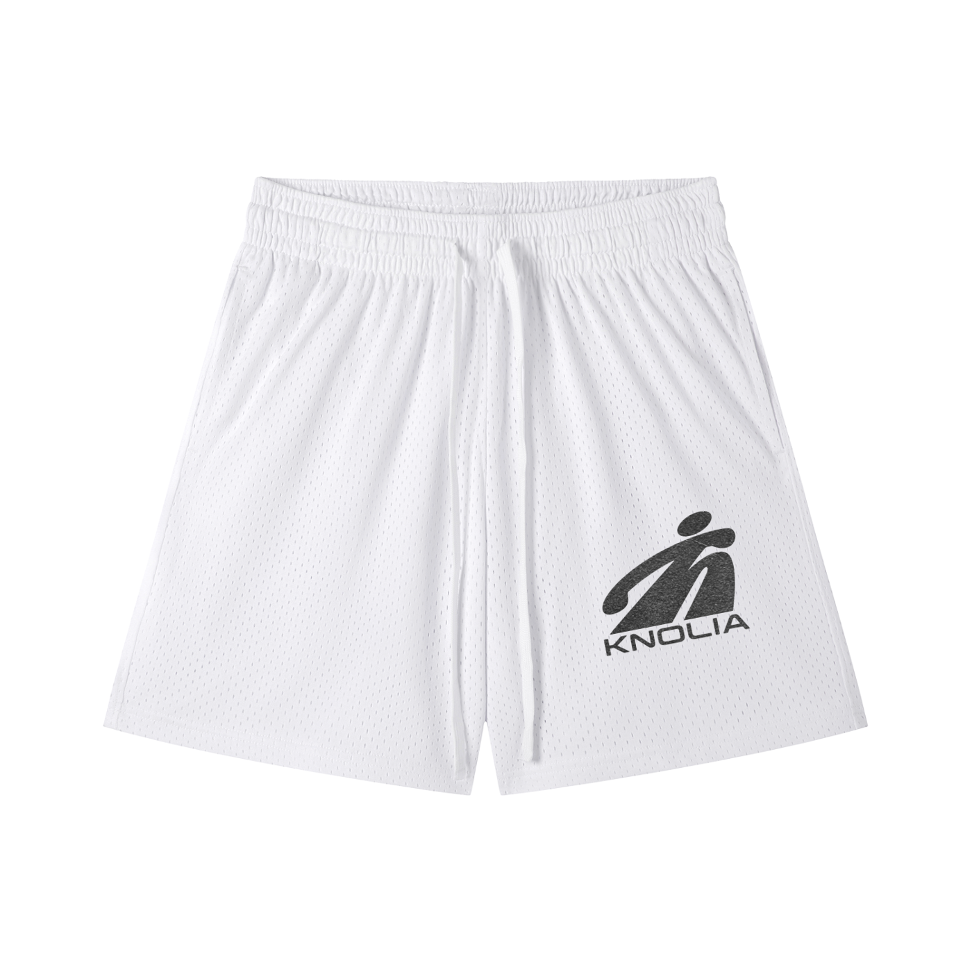Mesh Drawstring Shorts