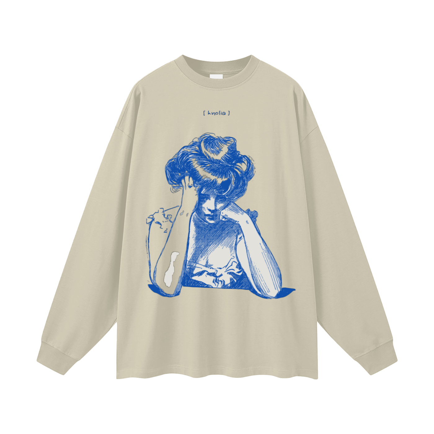 Oversized Unisex Long Sleeve T-Shirt