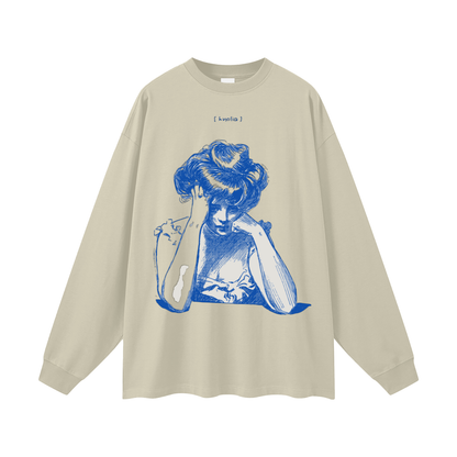Oversized Unisex Long Sleeve T-Shirt
