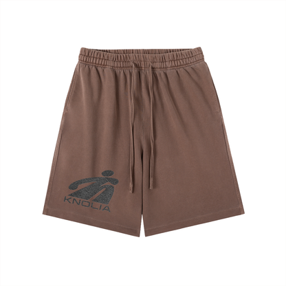 Vintage Wash Cotton Shorts